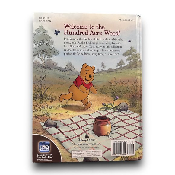 5-Minute Winnie the Pooh Stories [Hardcover] – Picture Book - by Disney Books - Picture 3 of 3